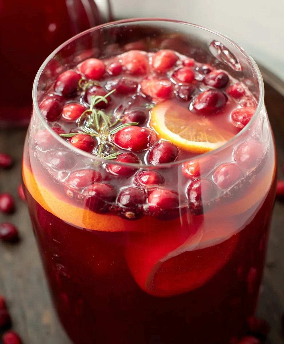 Festive Holiday Punch - Easy Non-Non-Non-Alcoholic Alternativeic Recipe