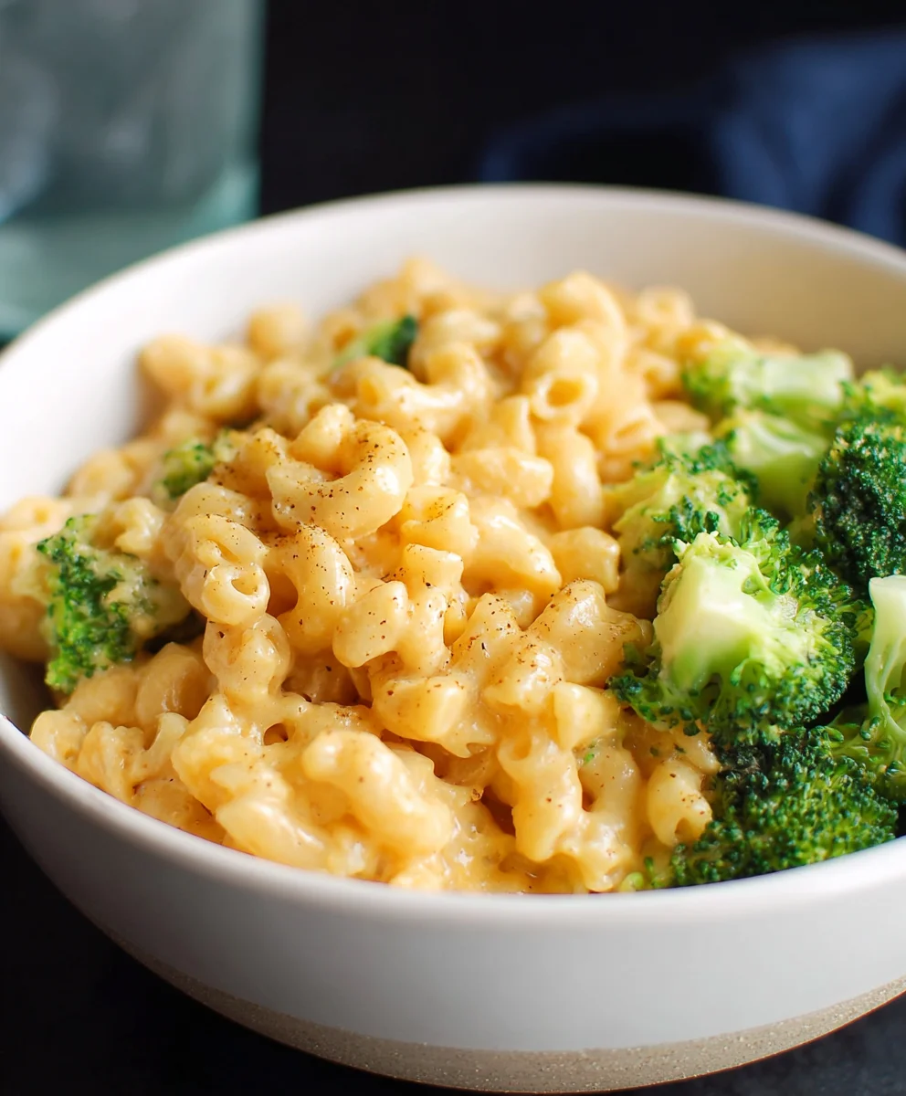 Healthy Broccoli Mac and Cheese - Easy One Pot Meal