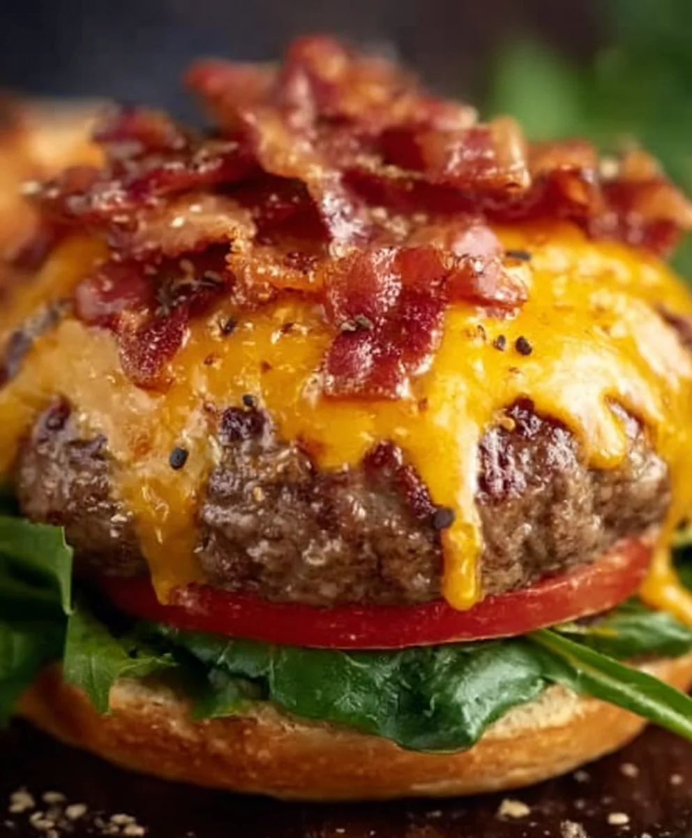 Crack Beef Burgers-Easy Go-To Recipe
