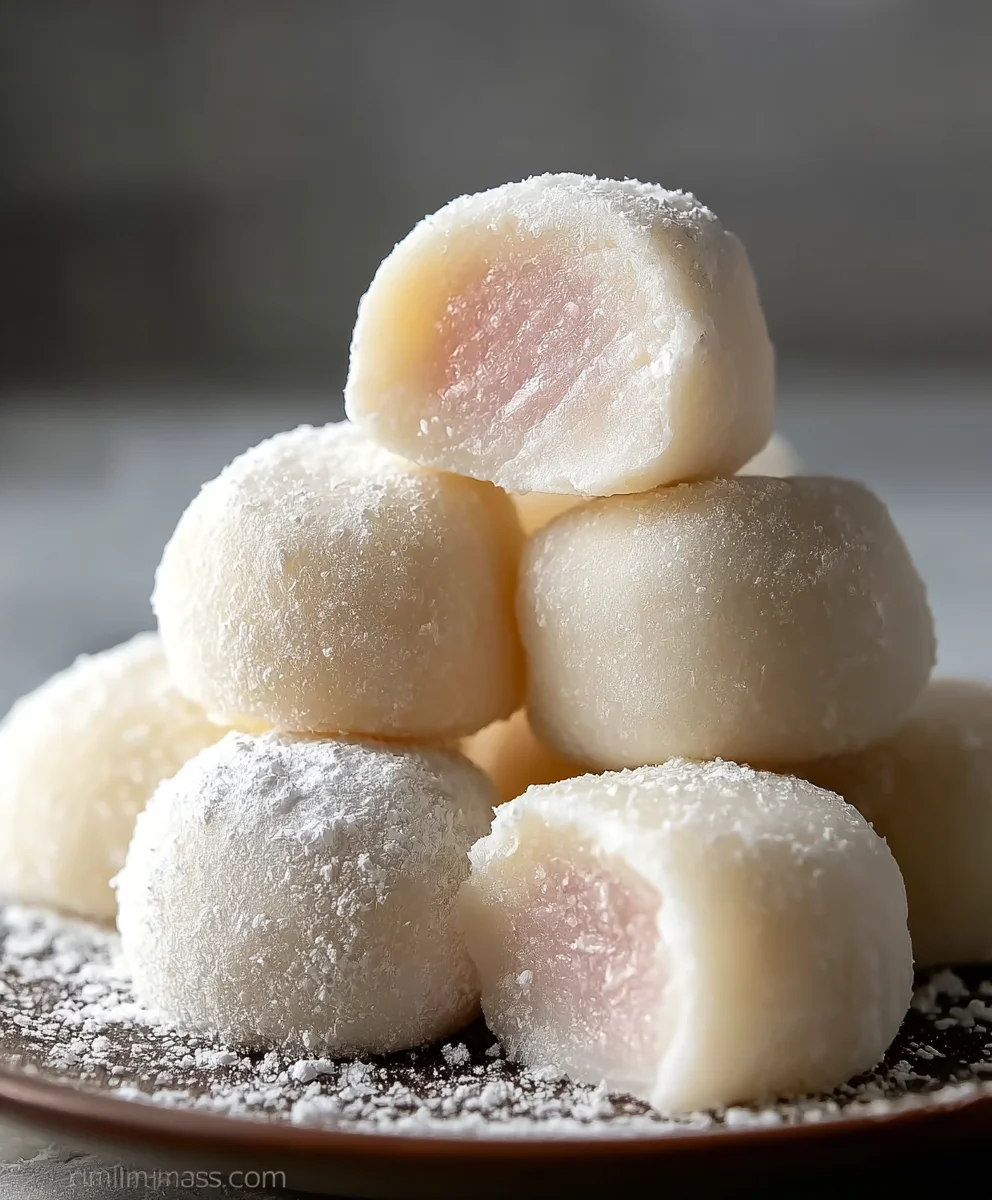 Chewy Mochi Ice Cream Bites- Sweet Treat Recipe
