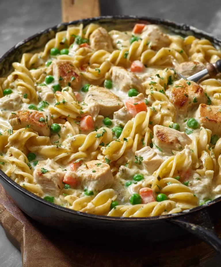 Easy Chicken Pot Pie Pasta Recipe – Weeknight Meal