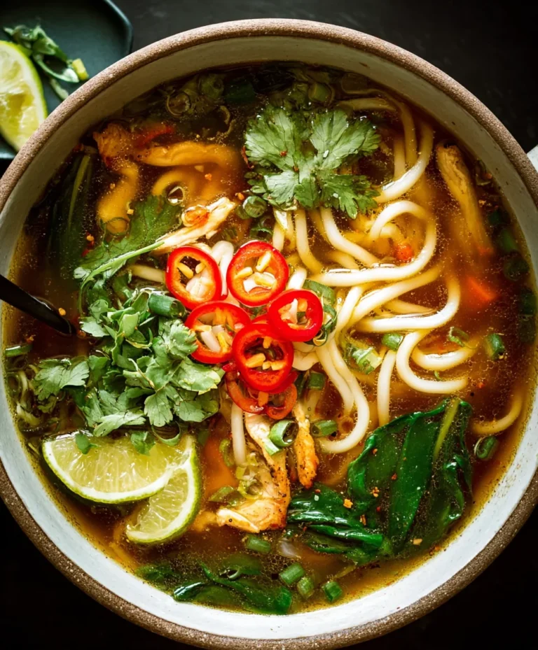 Easy Spicy Garlic Chicken Broth – Quick & Flavorful Recipe