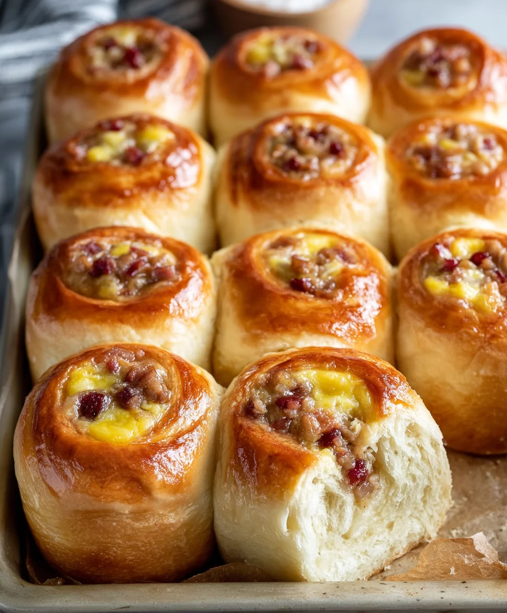 Easy Beef Breakfast Rolls-Quick Morning Delight