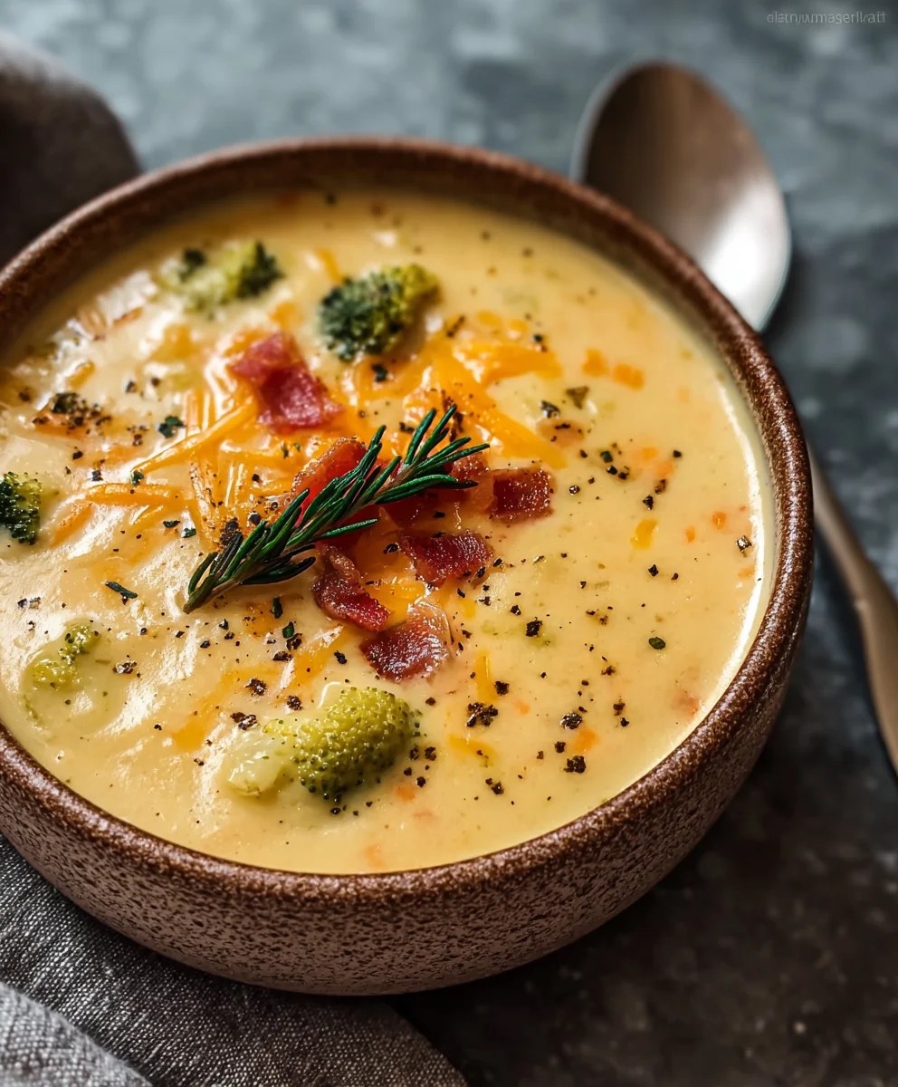 Creamy Cheese Soup - Easy & Delicious Recipe