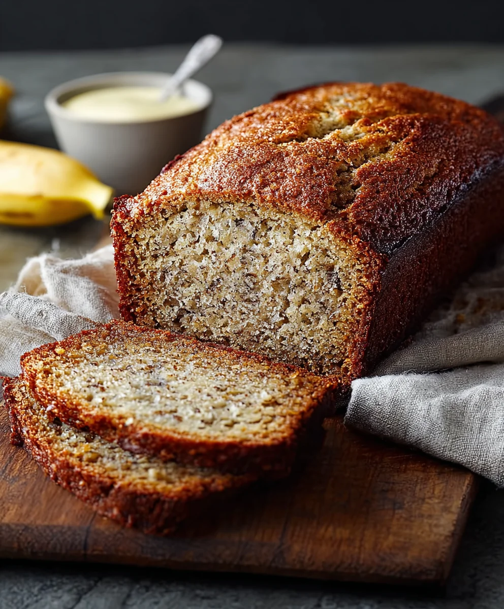 Easy Moist Banana Bread - Simple & Delicious Recipe