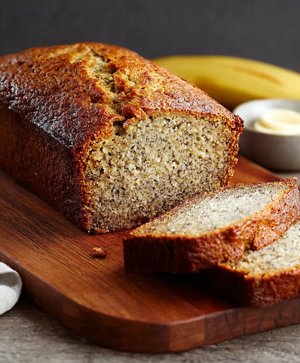 Easy Moist Banana Bread - Simple & Delicious Recipe