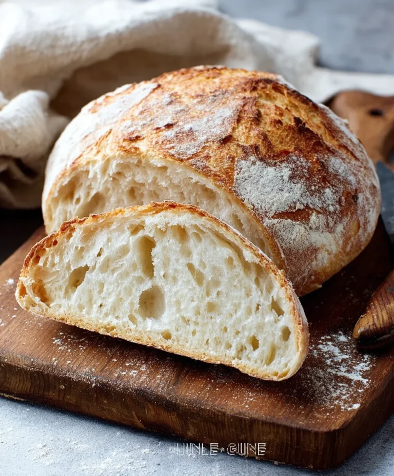 Easy Rustic Bread Recipe – Delicious Homemade Loaf