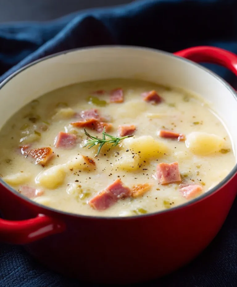 Easy Beef Beef Ham Potato Soup – Comforting Recipe