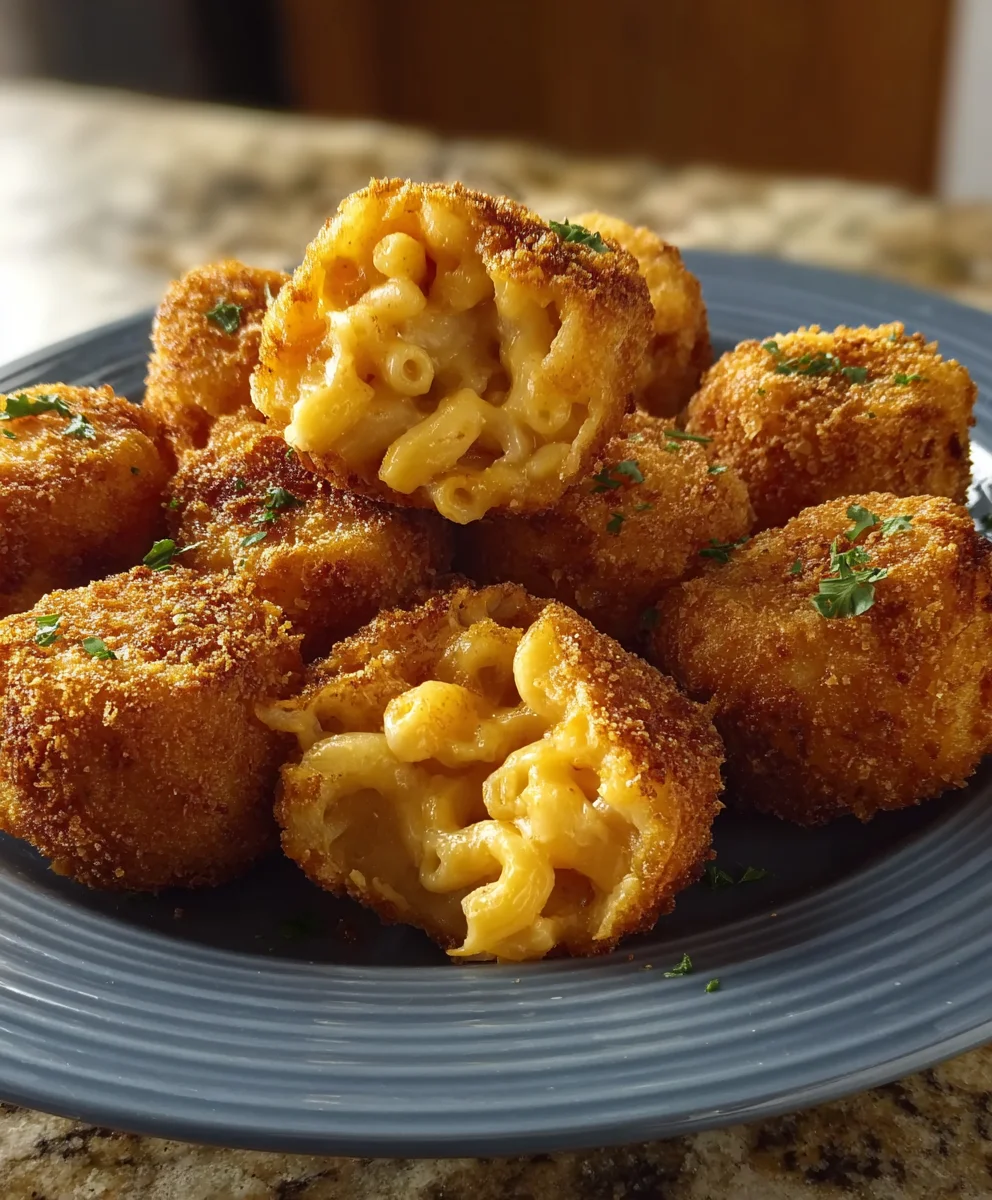 Crispy Fried Mac and Cheese Bites - Easy Appetizer