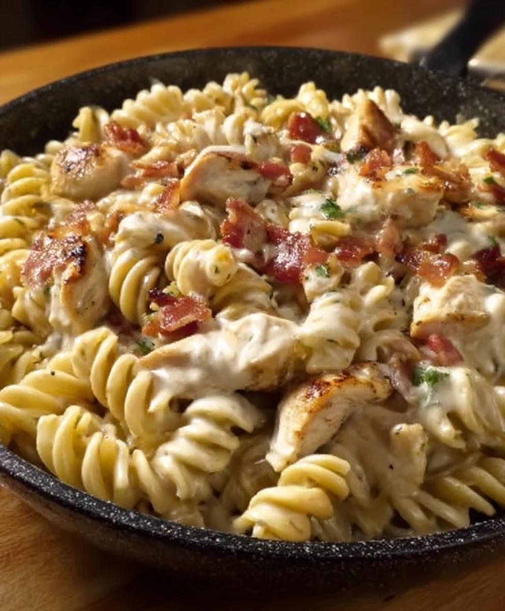 Chicken Beef Beef Bacon Ranch Pasta Recipe