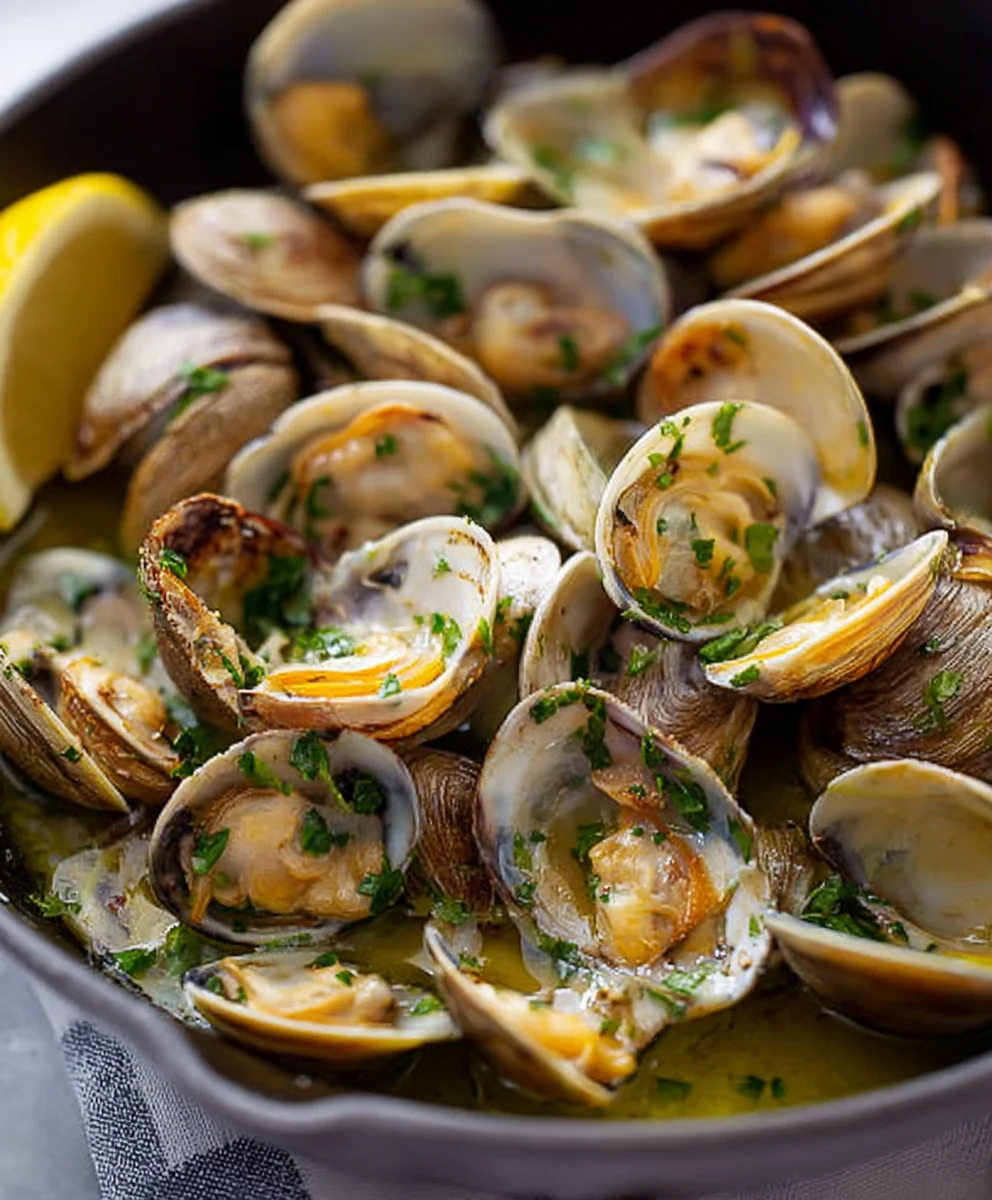 Garlic Butter Clams - Easy & Delicious Seafood Recipe