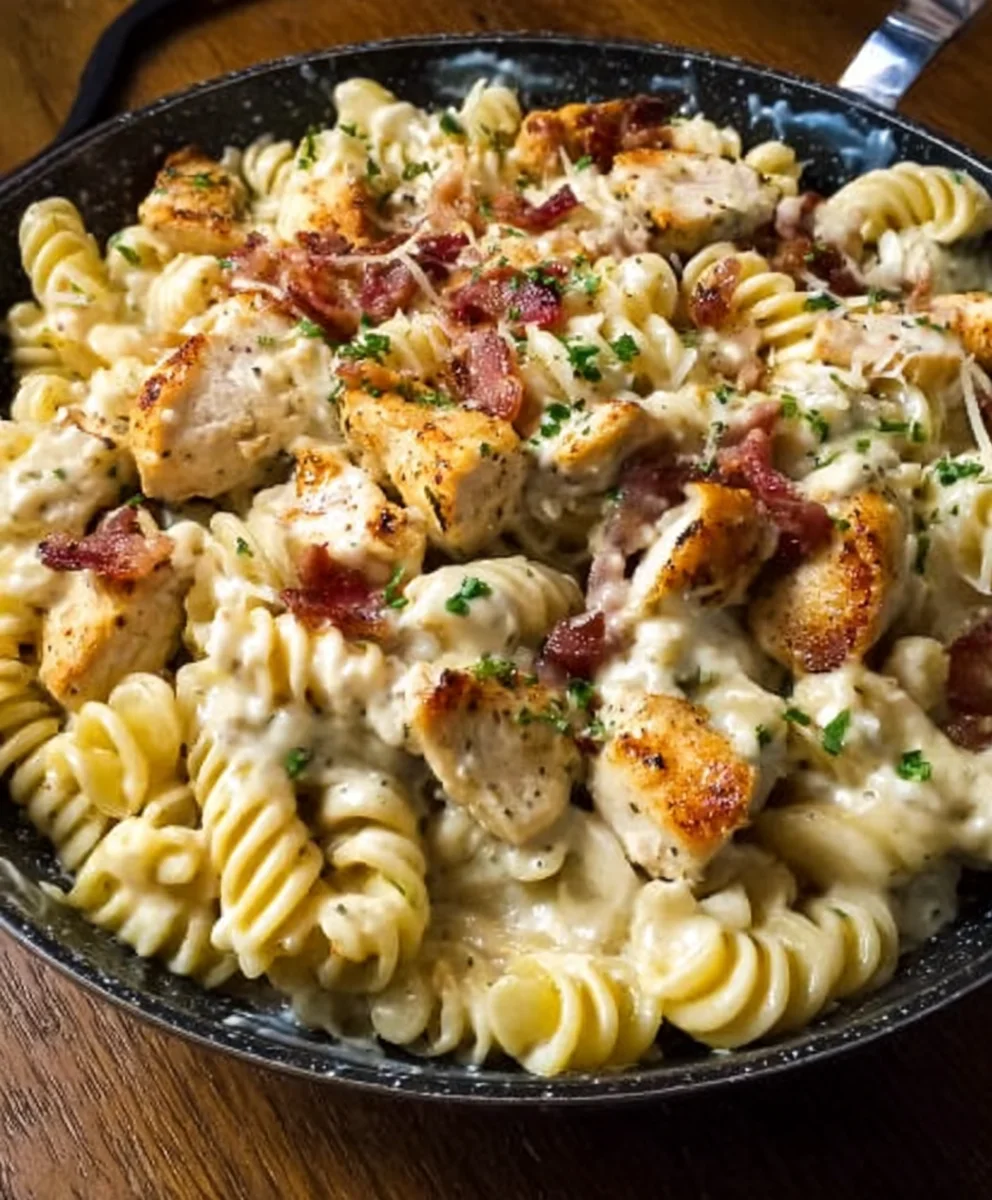 Chicken Beef Beef Bacon Ranch Pasta Recipe
