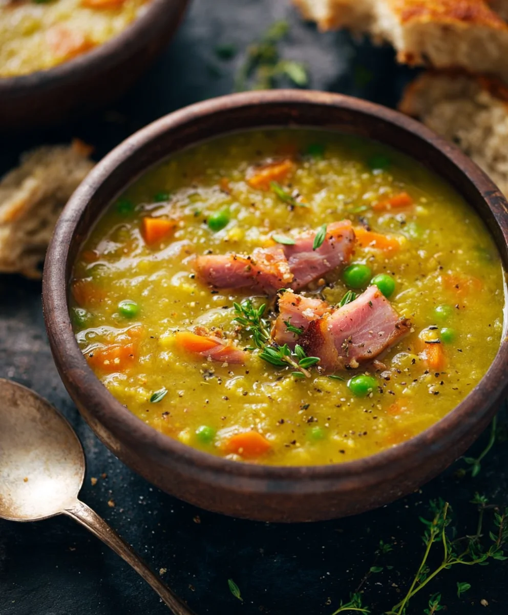 Hearty Split Pea Soup Recipe - Easy Comfort Food