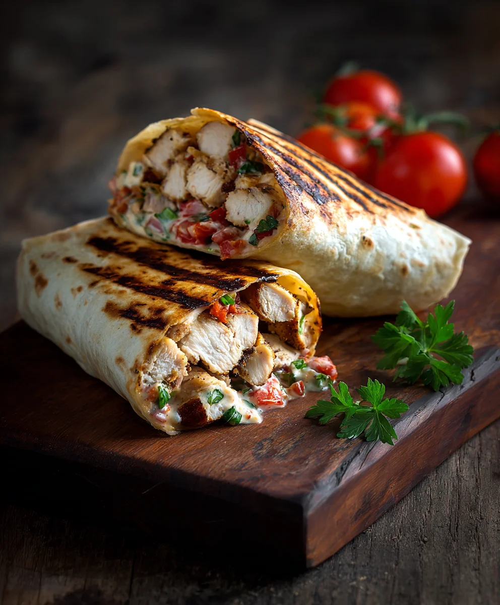Chipotle Ranch Grilled Beef Burrito - Flavorful & Easy