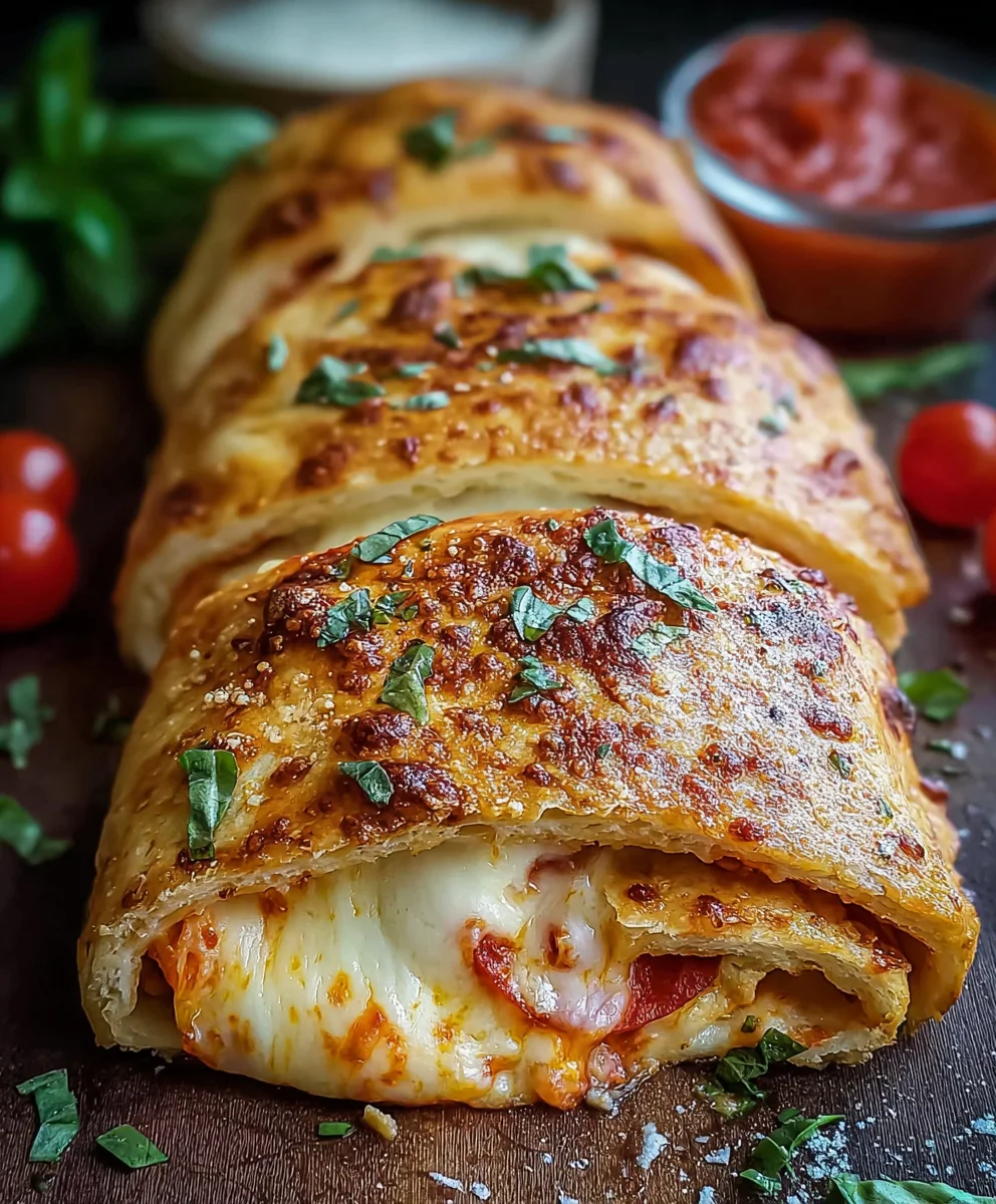 Classic Homemade Stromboli Recipe - Easy Delicious Meal