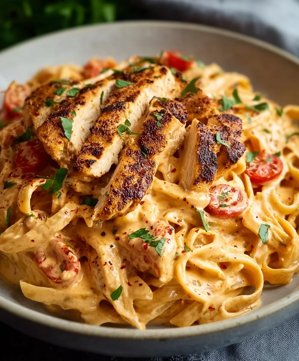 Quick Creamy Cajun Chicken Pasta Recipe