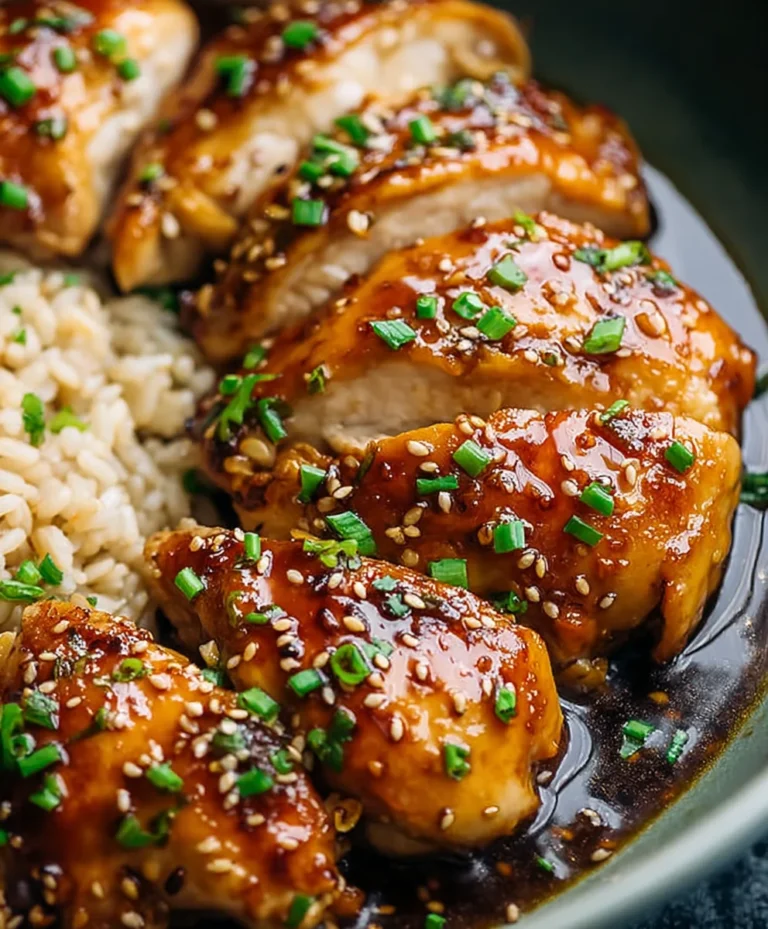 Easy Honey Garlic Chicken-Baked Recipe