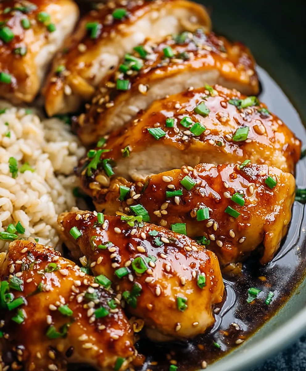 Easy Honey Garlic Chicken-Baked Recipe