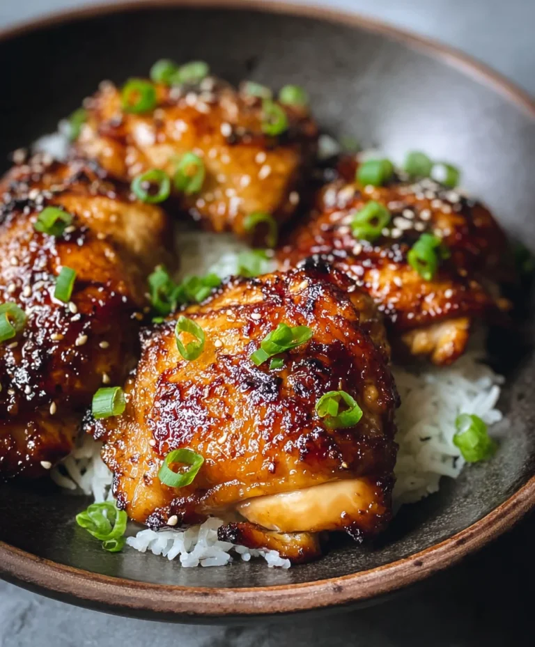Easy Soy Garlic Chicken Thighs – Flavorful & Quick