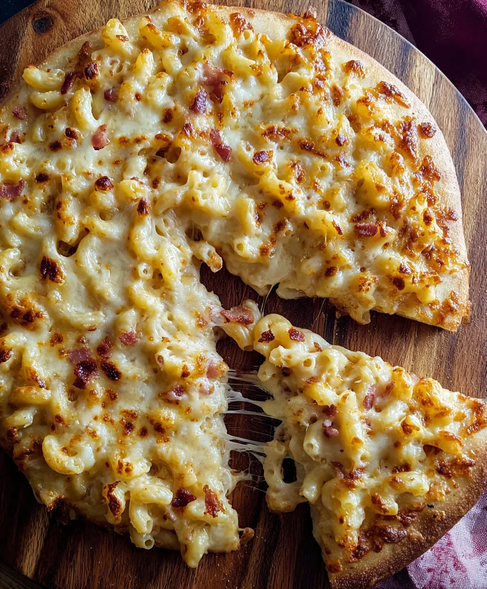 Ultimate Mac-Cheese Pizza Recipe - Cheesy Comfort Food