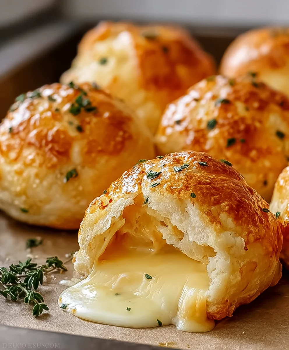 Irresistible Cheese Bombs - Easy Appetizer Recipe