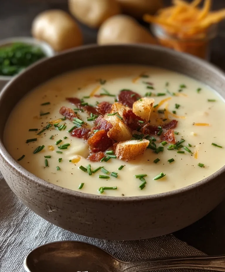 Creamy Potato Soup-Hearty Comfort Food
