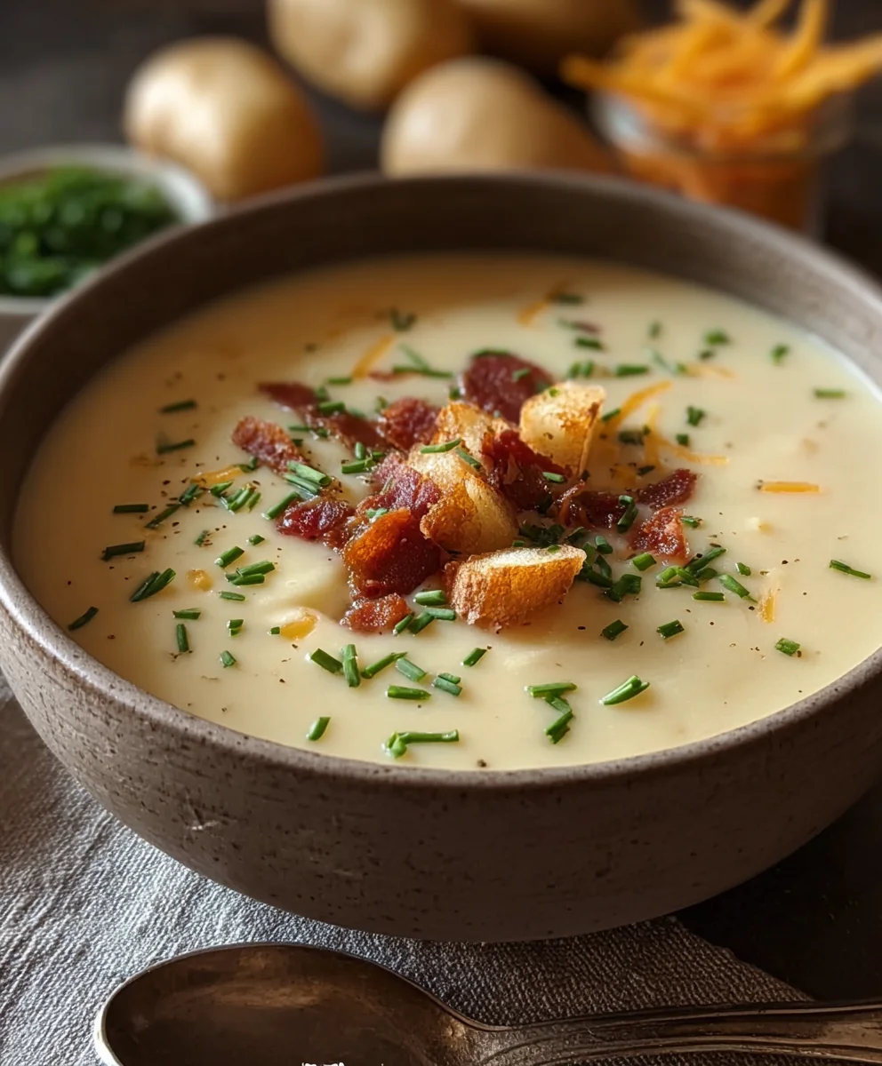 Creamy Potato Soup-Hearty Comfort Food
