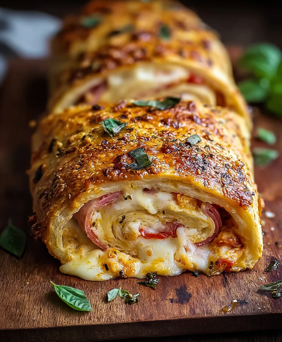 Classic Homemade Stromboli Recipe - Easy Delicious Meal