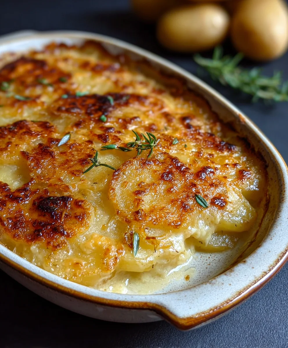 Easy Potatoes au Gratin - Creamy Comfort Dish