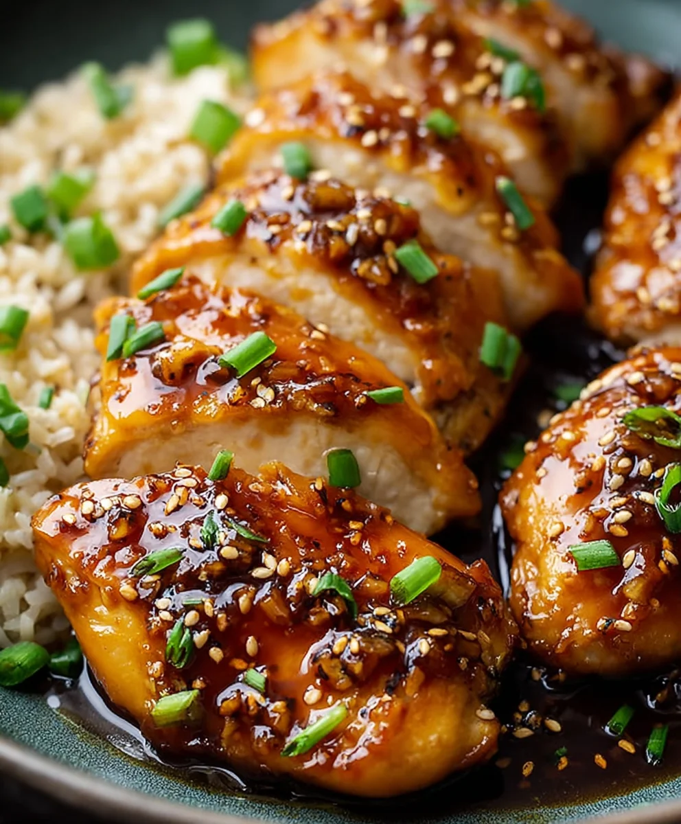 Easy Honey Garlic Chicken-Baked Recipe