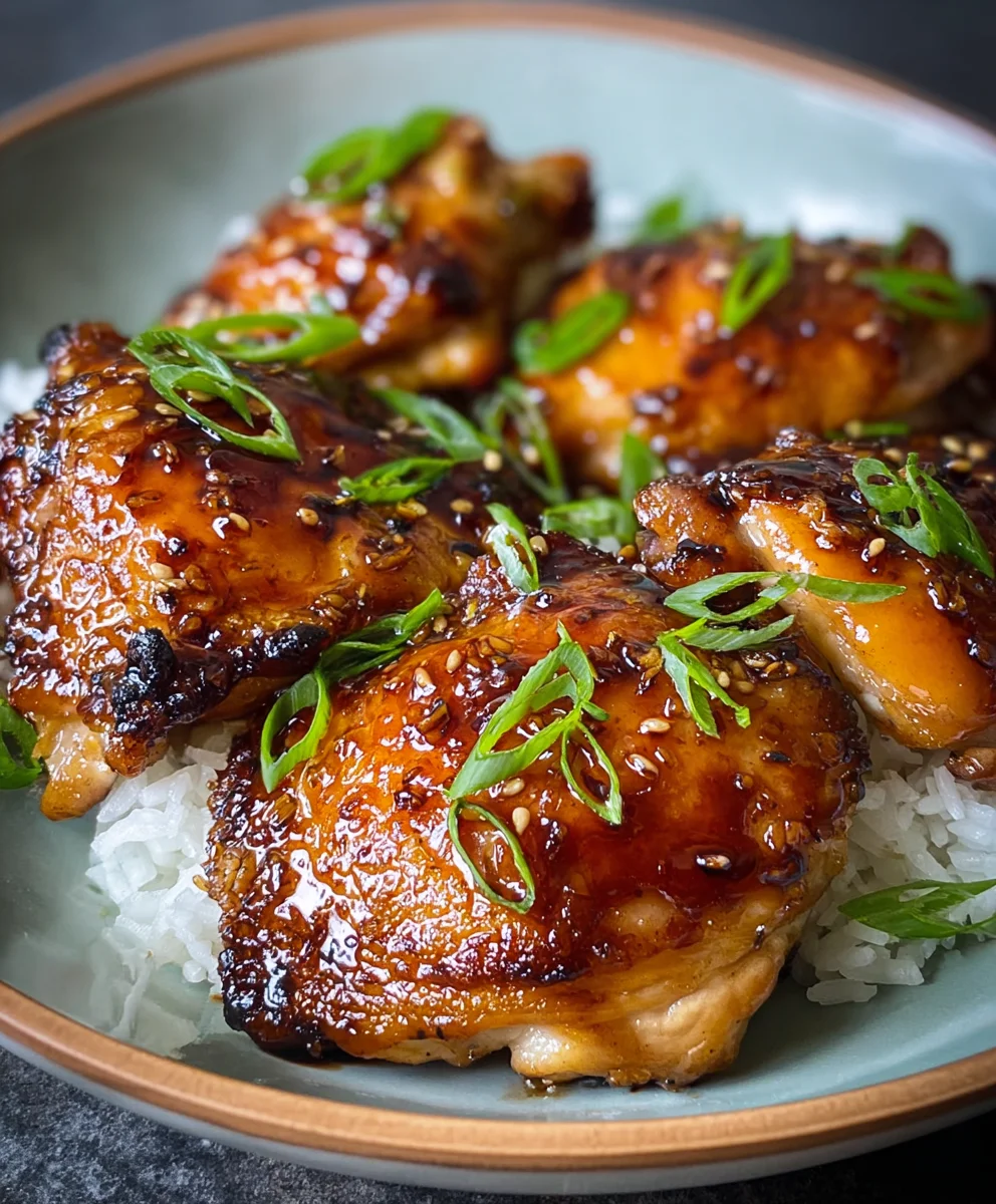 Easy Soy Garlic Chicken Thighs - Flavorful & Quick