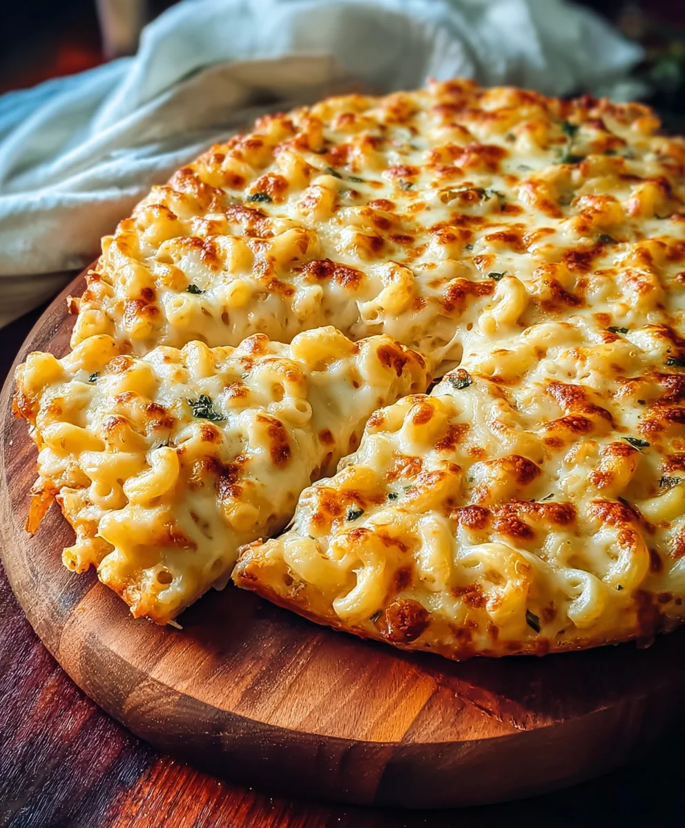 Ultimate Mac-Cheese Pizza Recipe - Cheesy Comfort Food