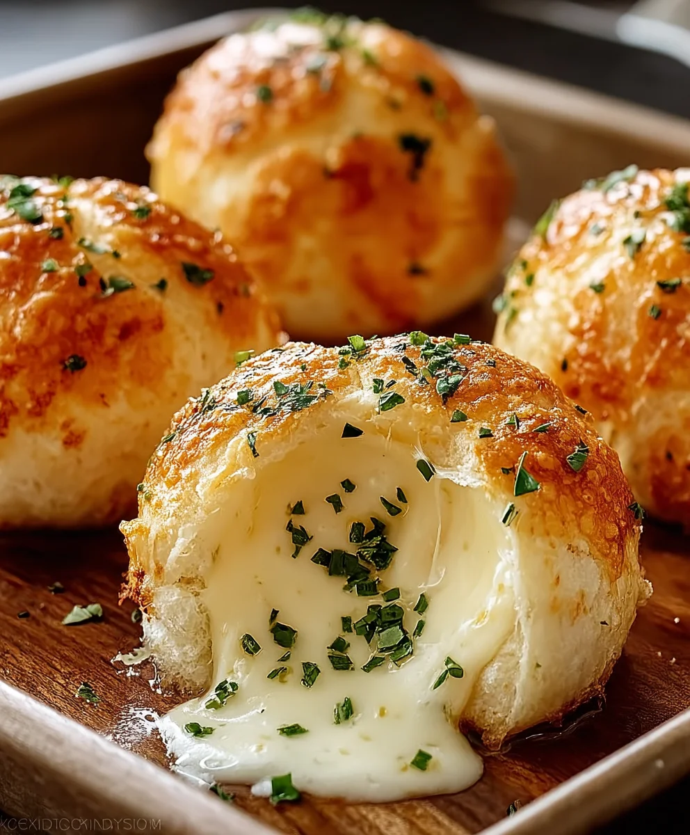Irresistible Cheese Bombs - Easy Appetizer Recipe