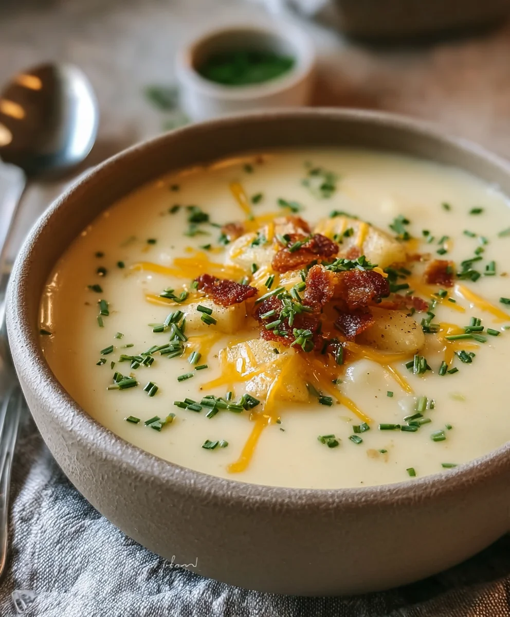 Creamy Potato Soup-Hearty Comfort Food