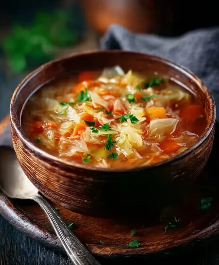 Cabbage Fat-Burning Soup – Delicious Weight Loss Recipe