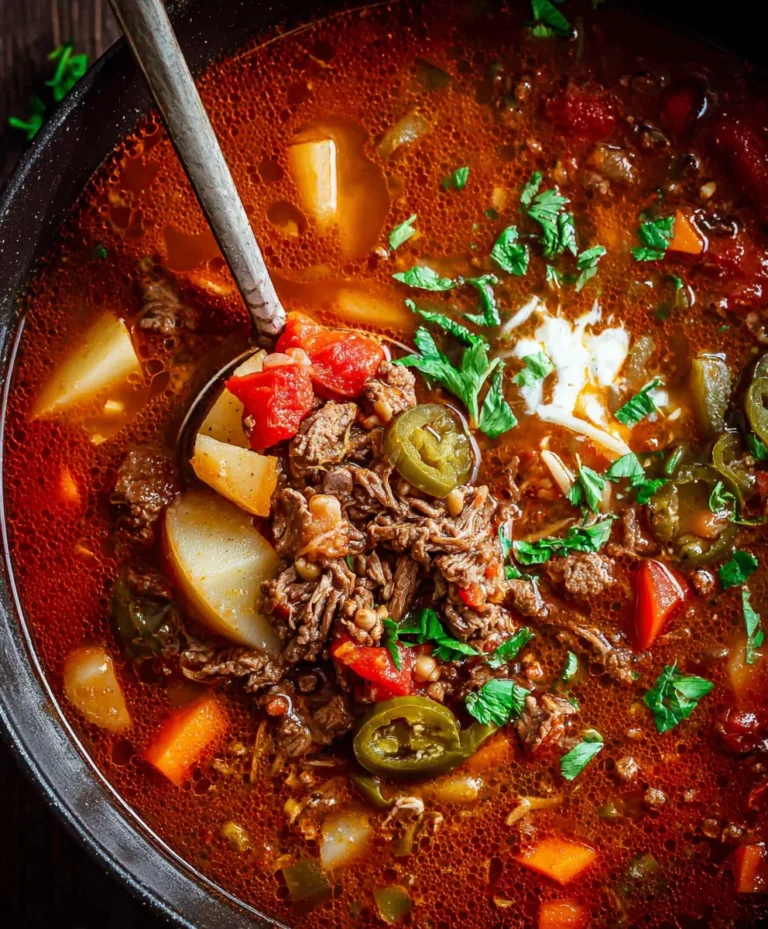 Hearty Cowboy Beef Soup Recipe-Easy & Delicious