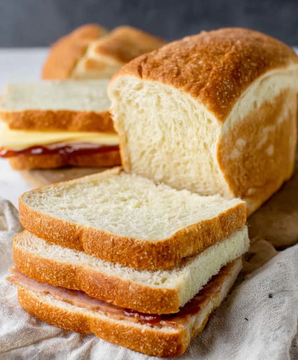 Best Sandwich Bread Recipe- Homemade Soft Loaf