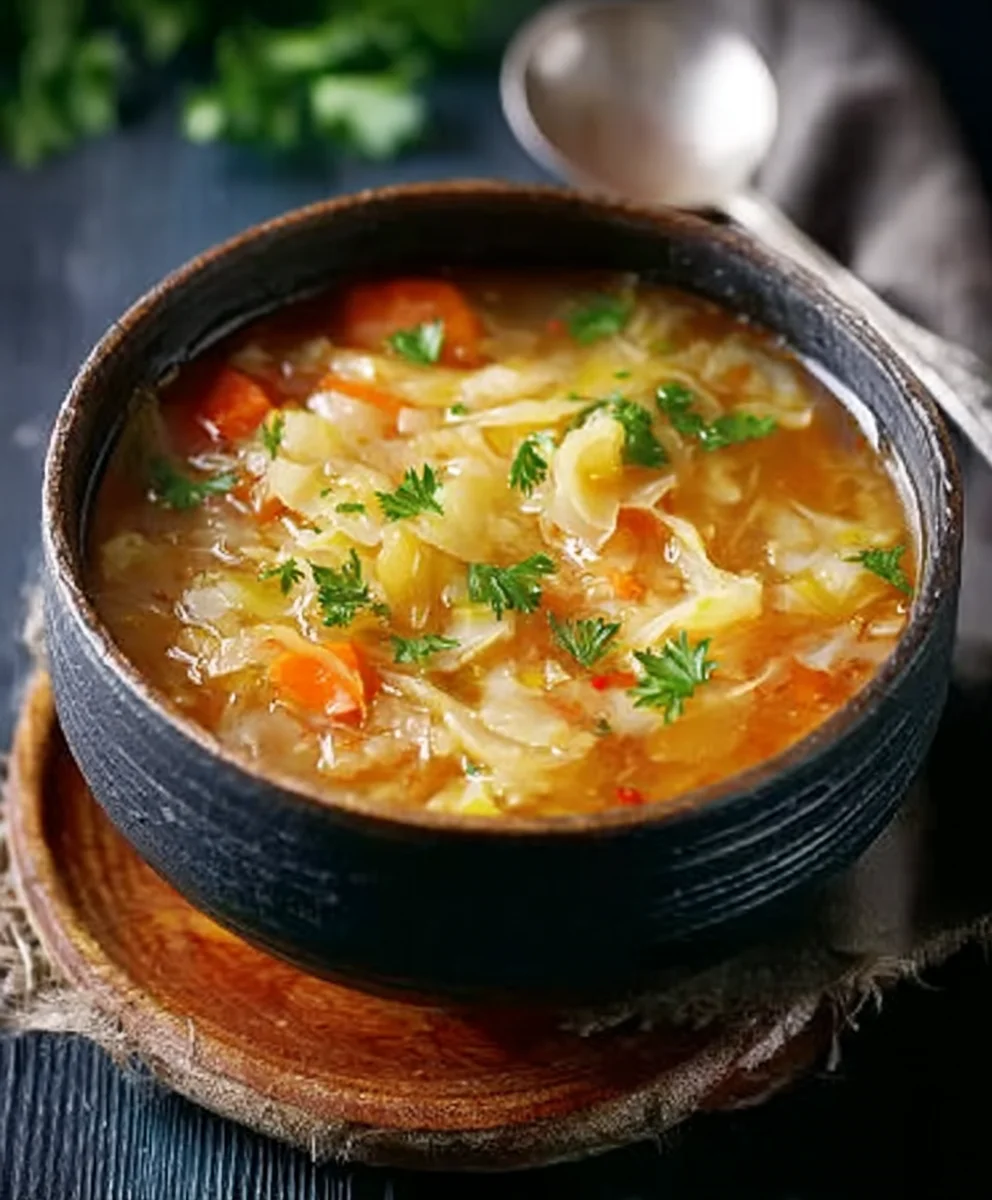 Cabbage Fat-Burning Soup - Delicious Weight Loss Recipe