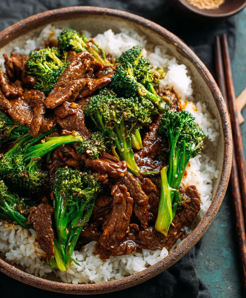Chinese Beef Broccoli Stir Fry - Easy Recipe