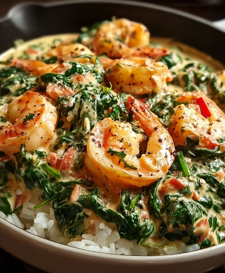 Creamy Shrimp Crab Spinach – Easy Dinner Delight