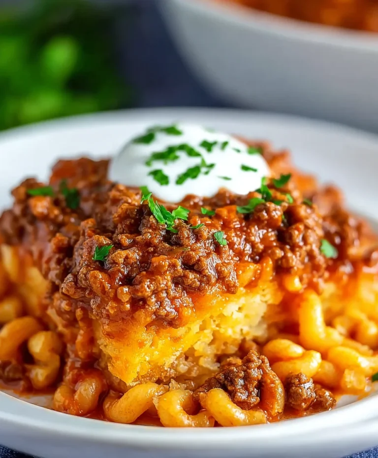 Quick Beef Sloppy Joe Casserole – Easy Weeknight Meal