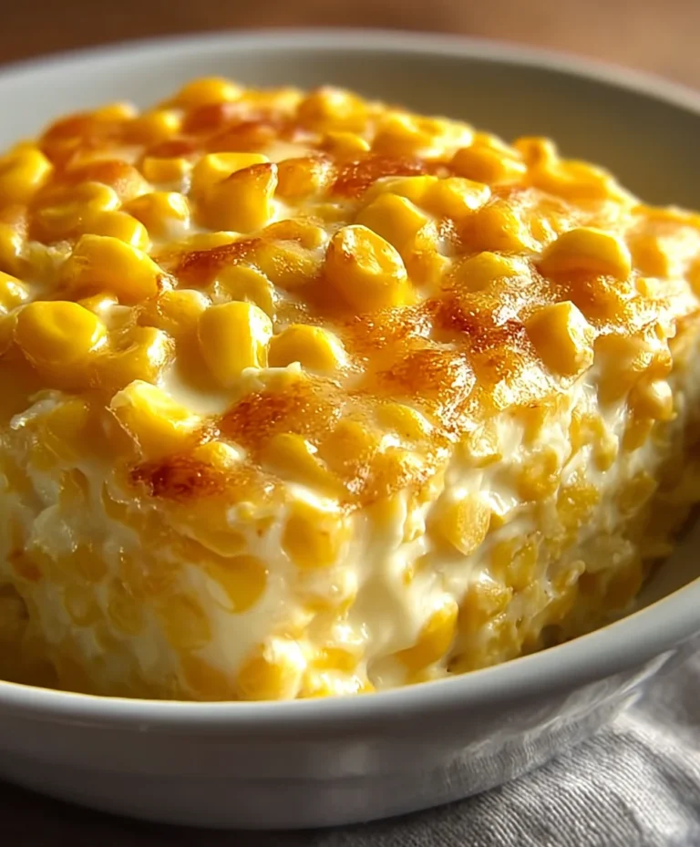 Cream Cheese Corn Bake Recipe – Easy & Delicious Comfort Food