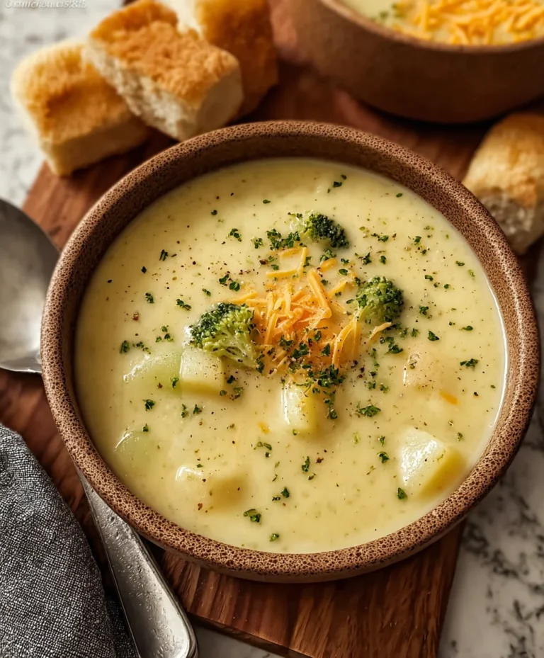 Creamy Cheese Soup – Easy & Delicious Recipe