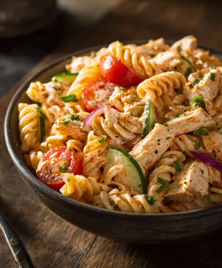 Easy BBQ Chicken Pasta Salad – Delicious & Quick Meal