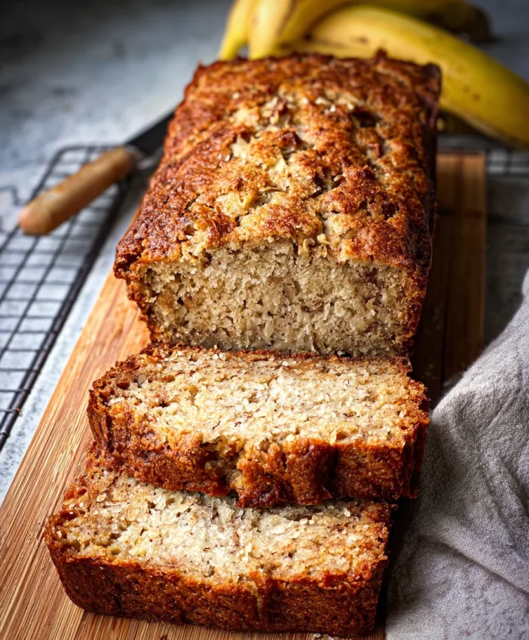 Moist Cottage Cheese Banana Bread Recipe-Healthy Twist