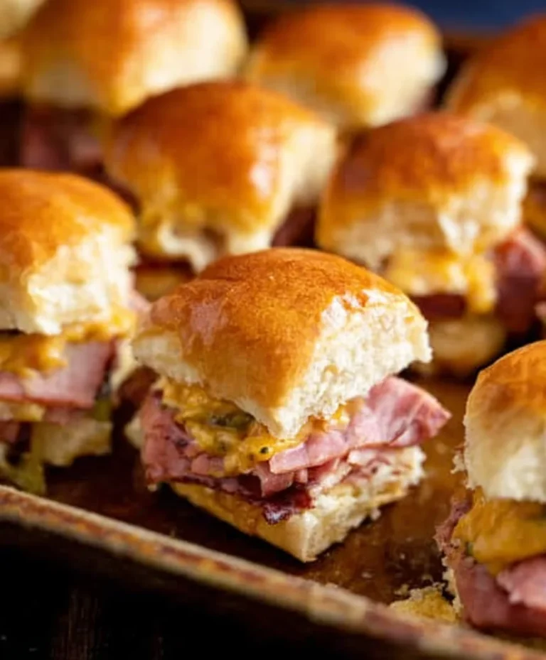 Mississippi Sin Beef Beef Ham Sliders-Easy Appetizer