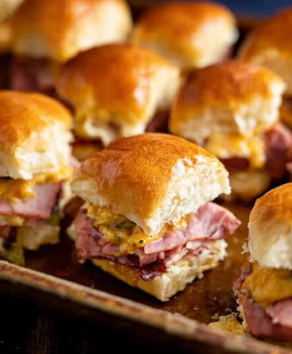 Mississippi Sin Beef Beef Ham Sliders-Easy Appetizer