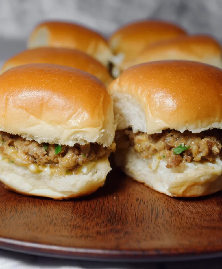 Easy Beef Sliders-Retro Comfort Food Favorite