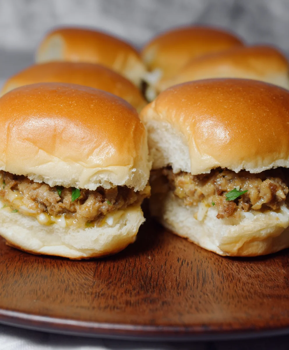 Easy Beef Sliders-Retro Comfort Food Favorite