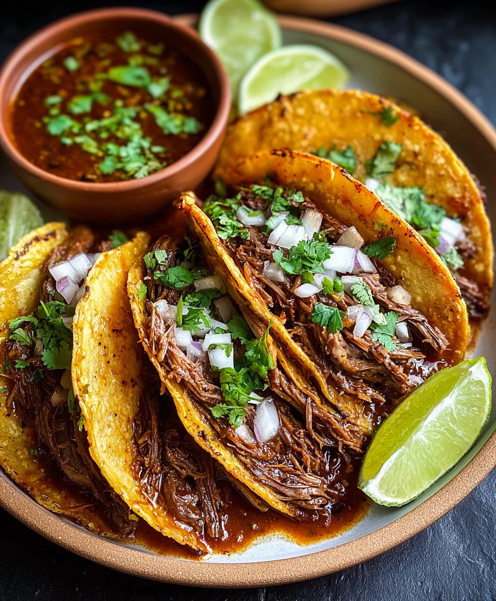 Authentic Birria Tacos-Flavorful Beef Recipe